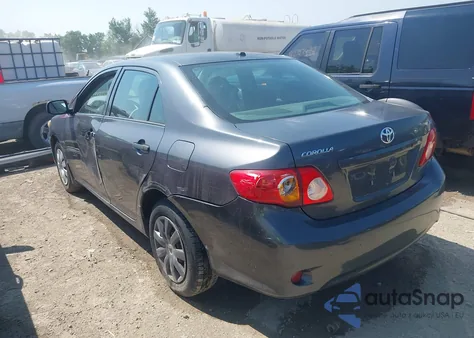 2009 Toyota Corolla Ce из США, поврежденный, VIN 2T1BU40EX9C045997
